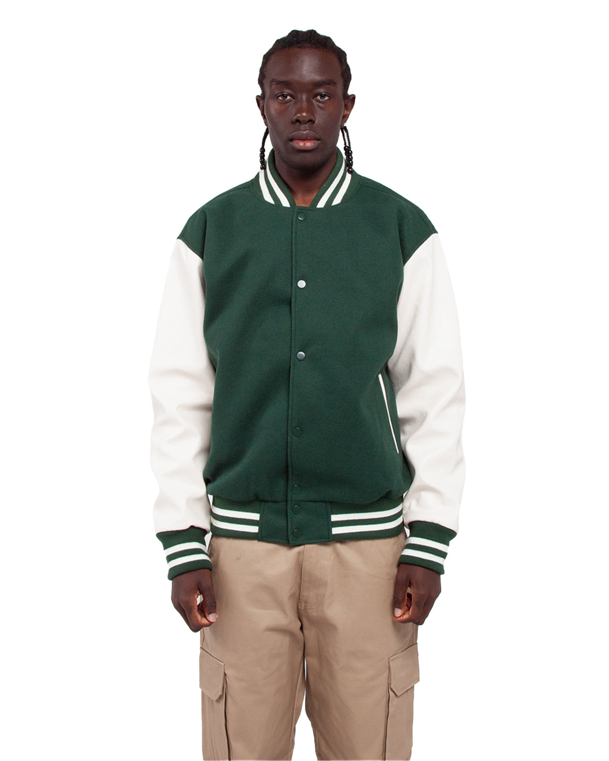 Hunter Green/White
