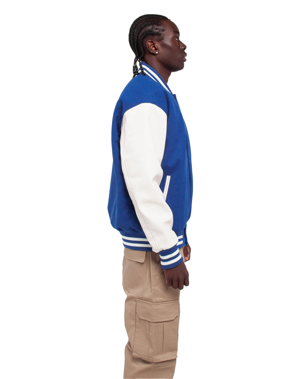 Royal and White