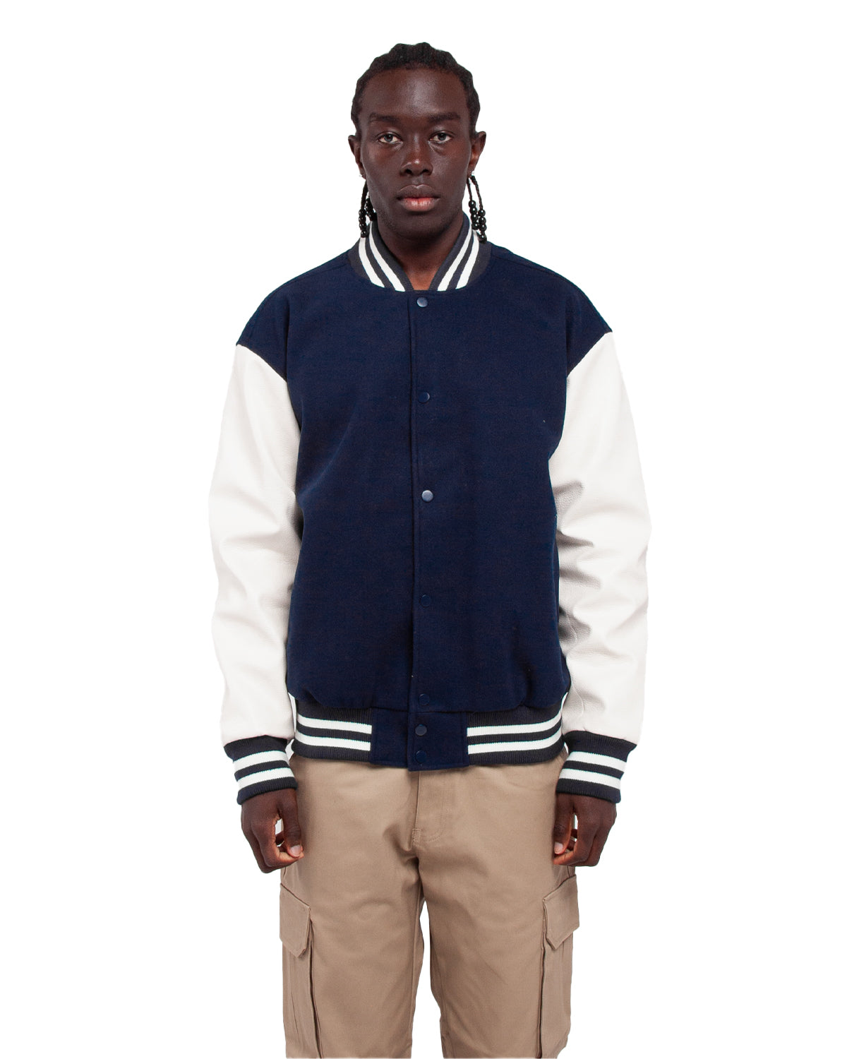 Navy/White