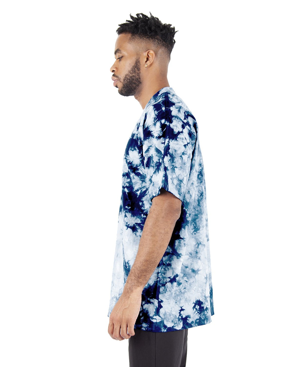 Navy and White