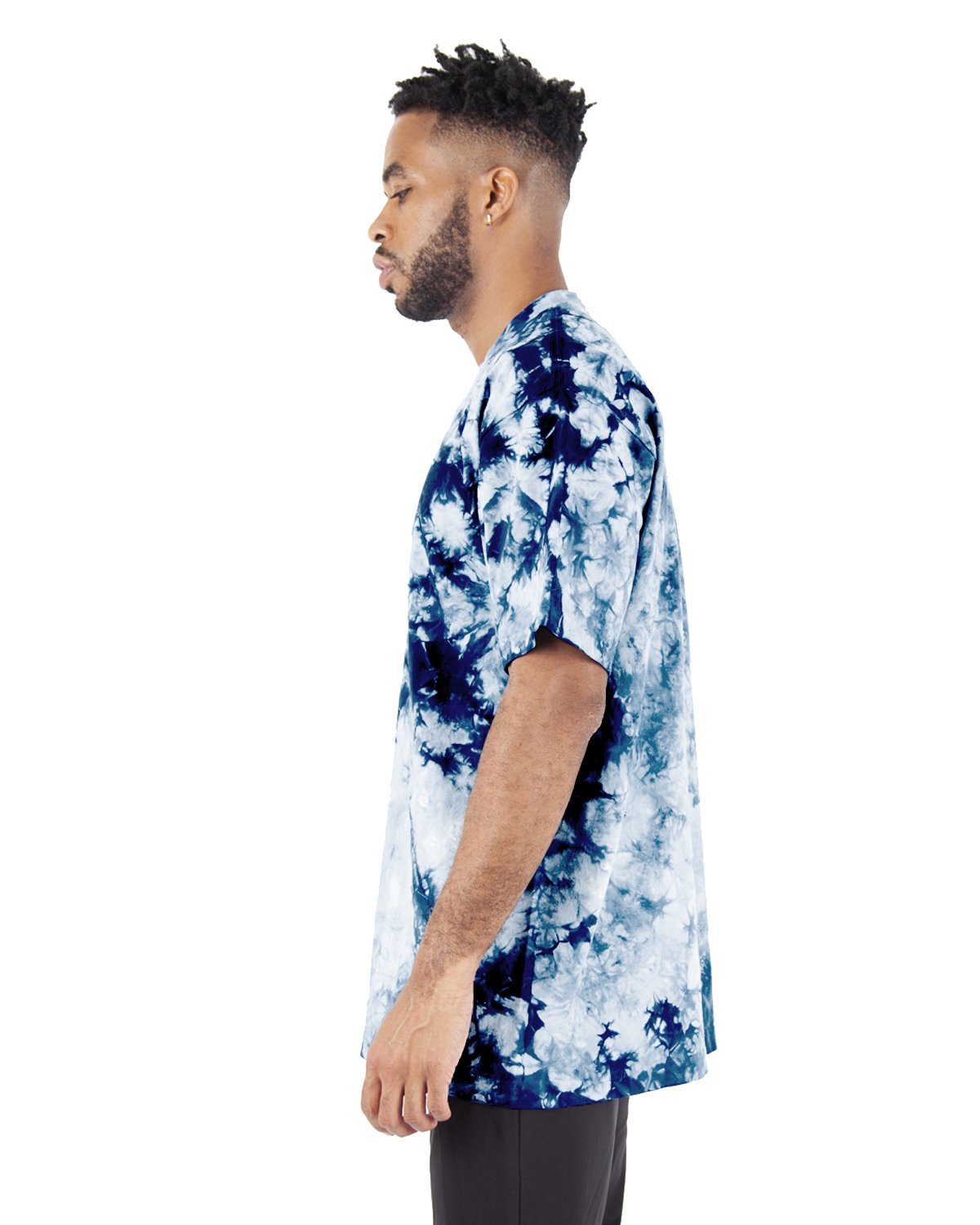 Navy and White