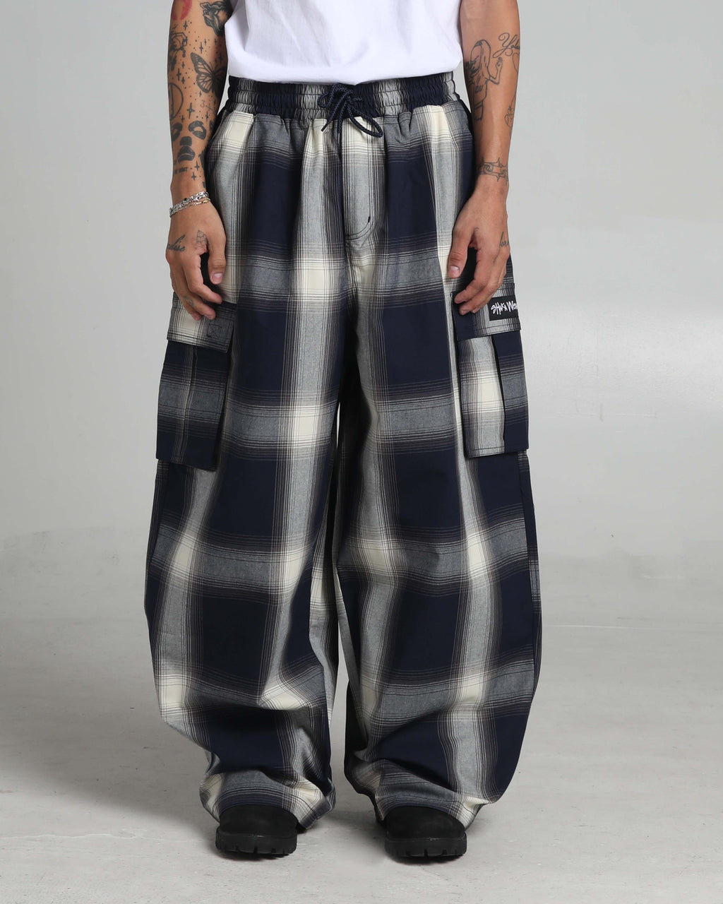 Navy Plaid