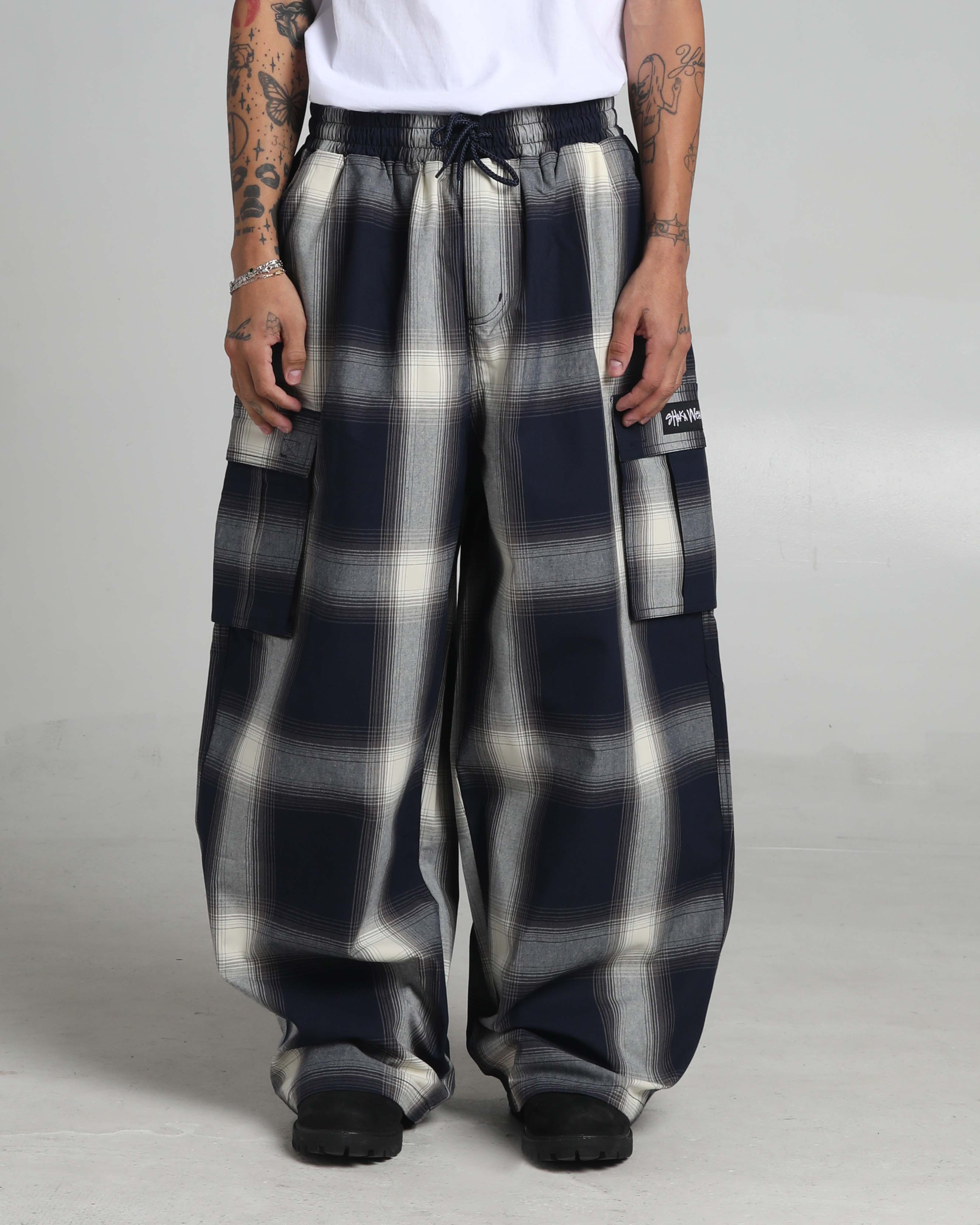 Navy Plaid