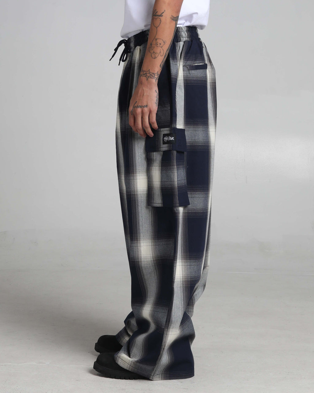 Navy Plaid