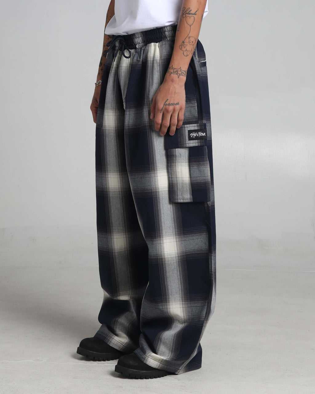 Navy Plaid
