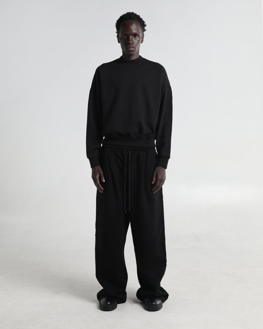 Cropped Crewneck
