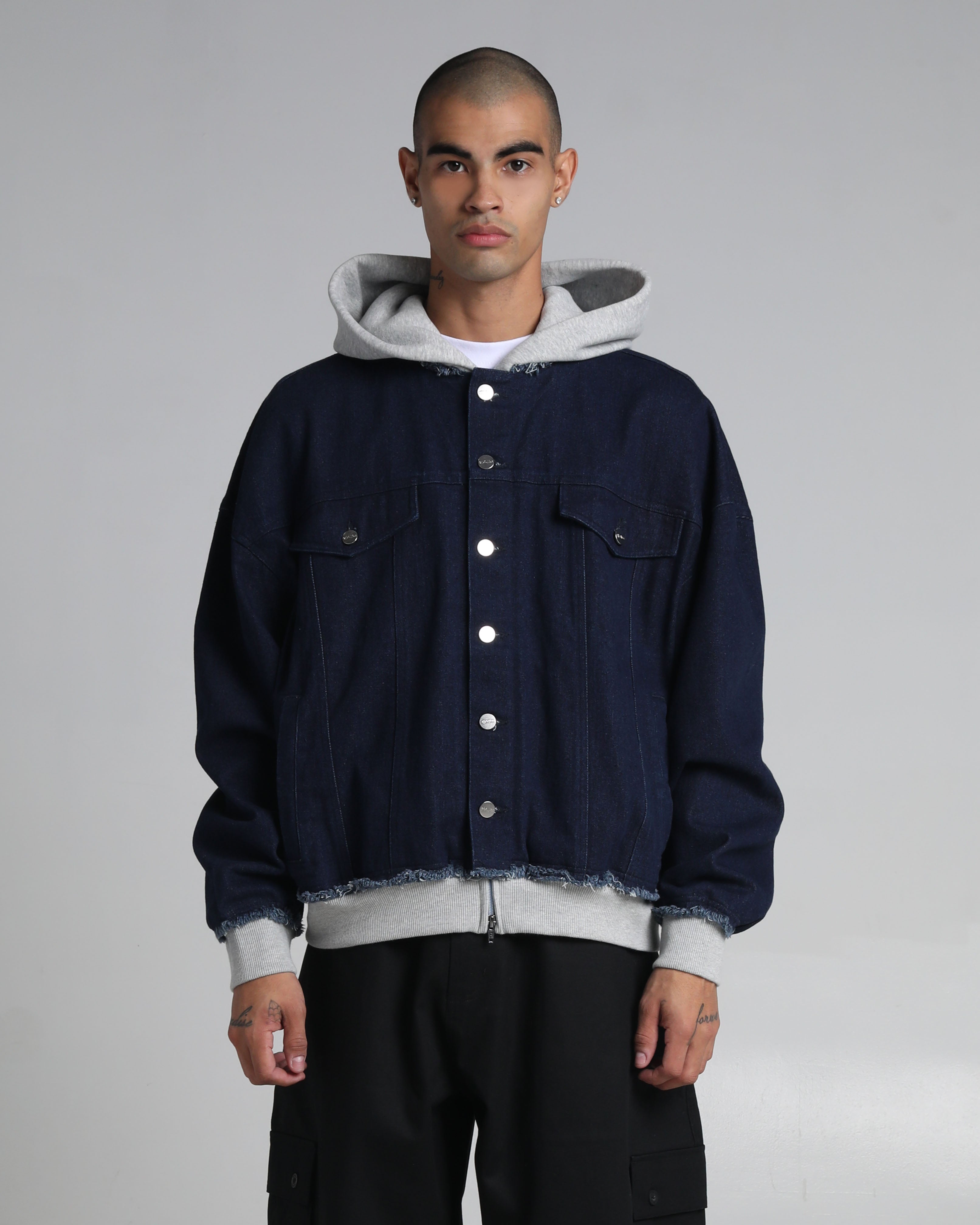 Indigo/Heather Grey