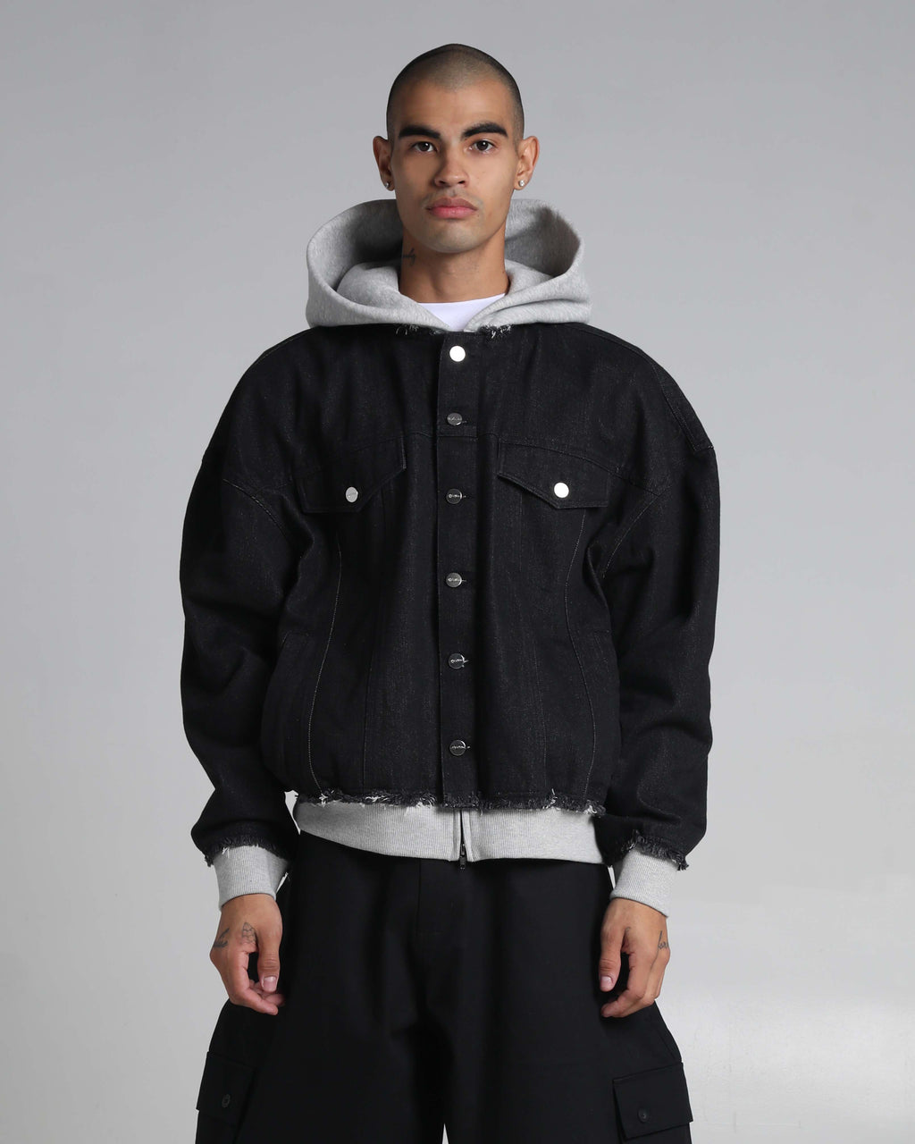 Black/Heather Grey