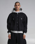 Black/Heather Grey