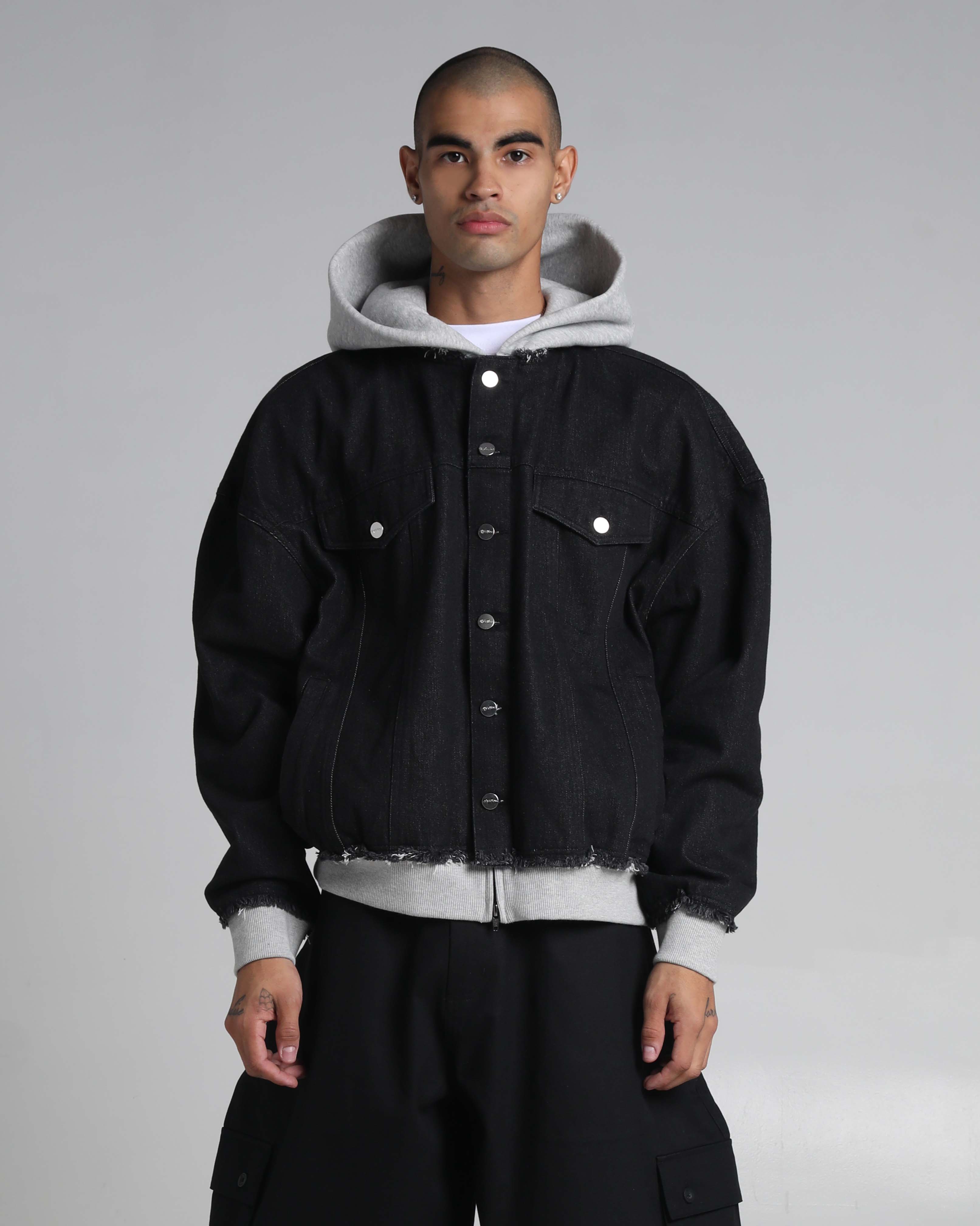 Black/Heather Grey