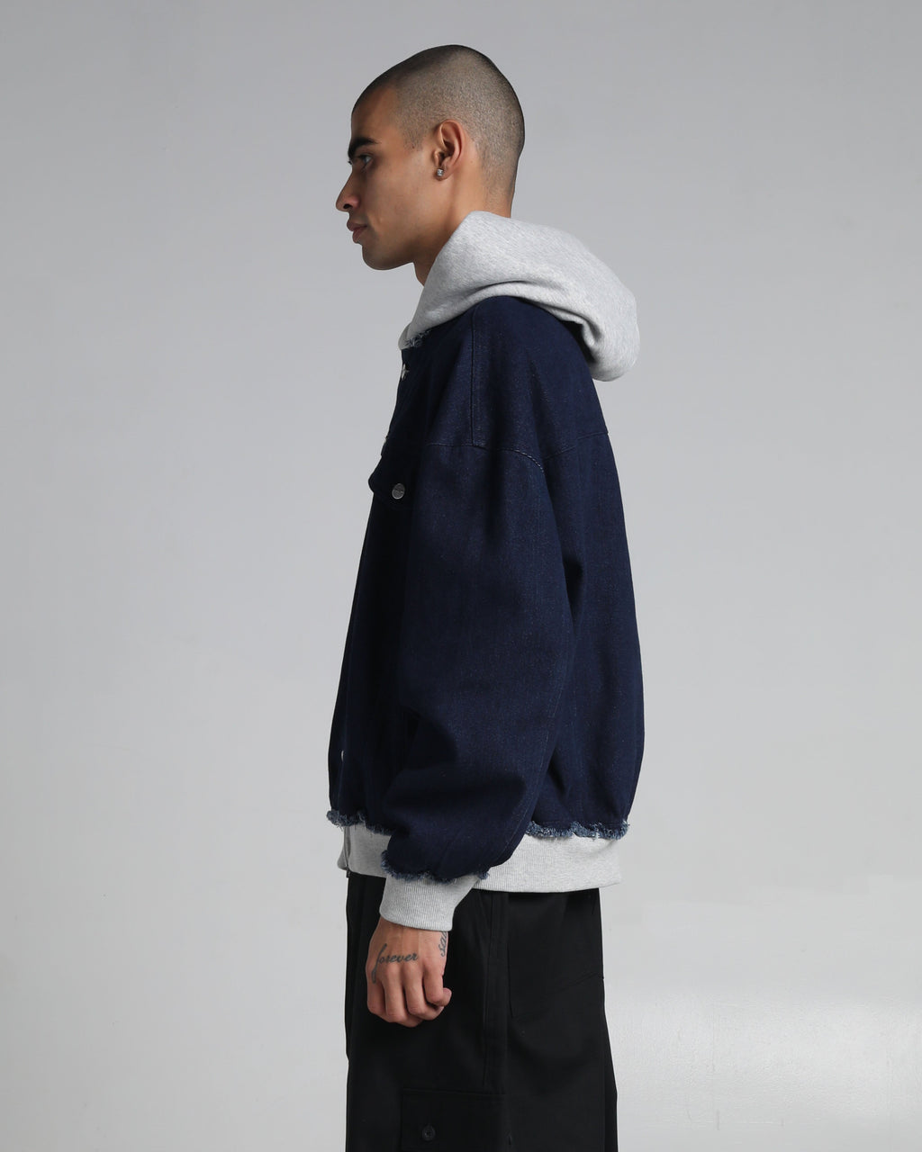 Indigo/Heather Grey