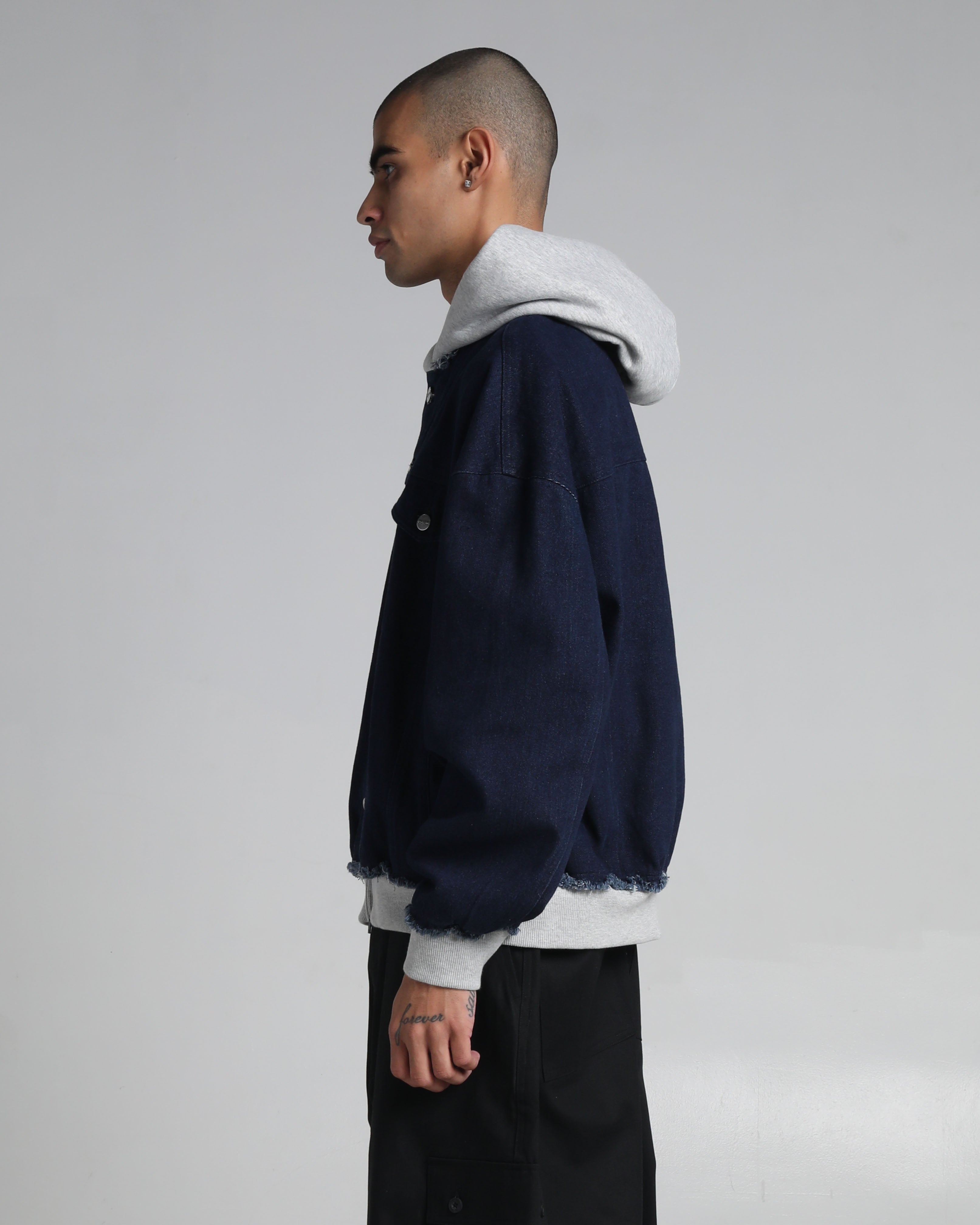 Indigo/Heather Grey