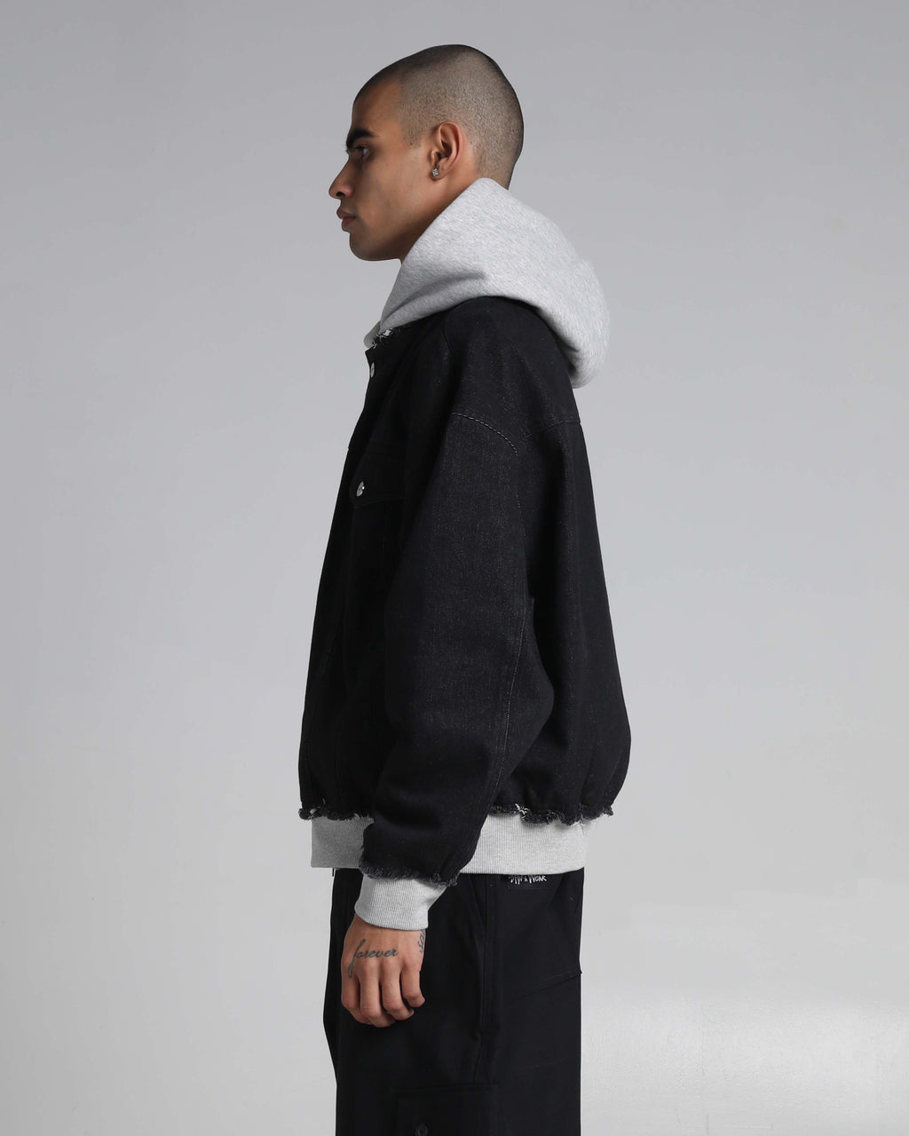 Black/Heather Grey