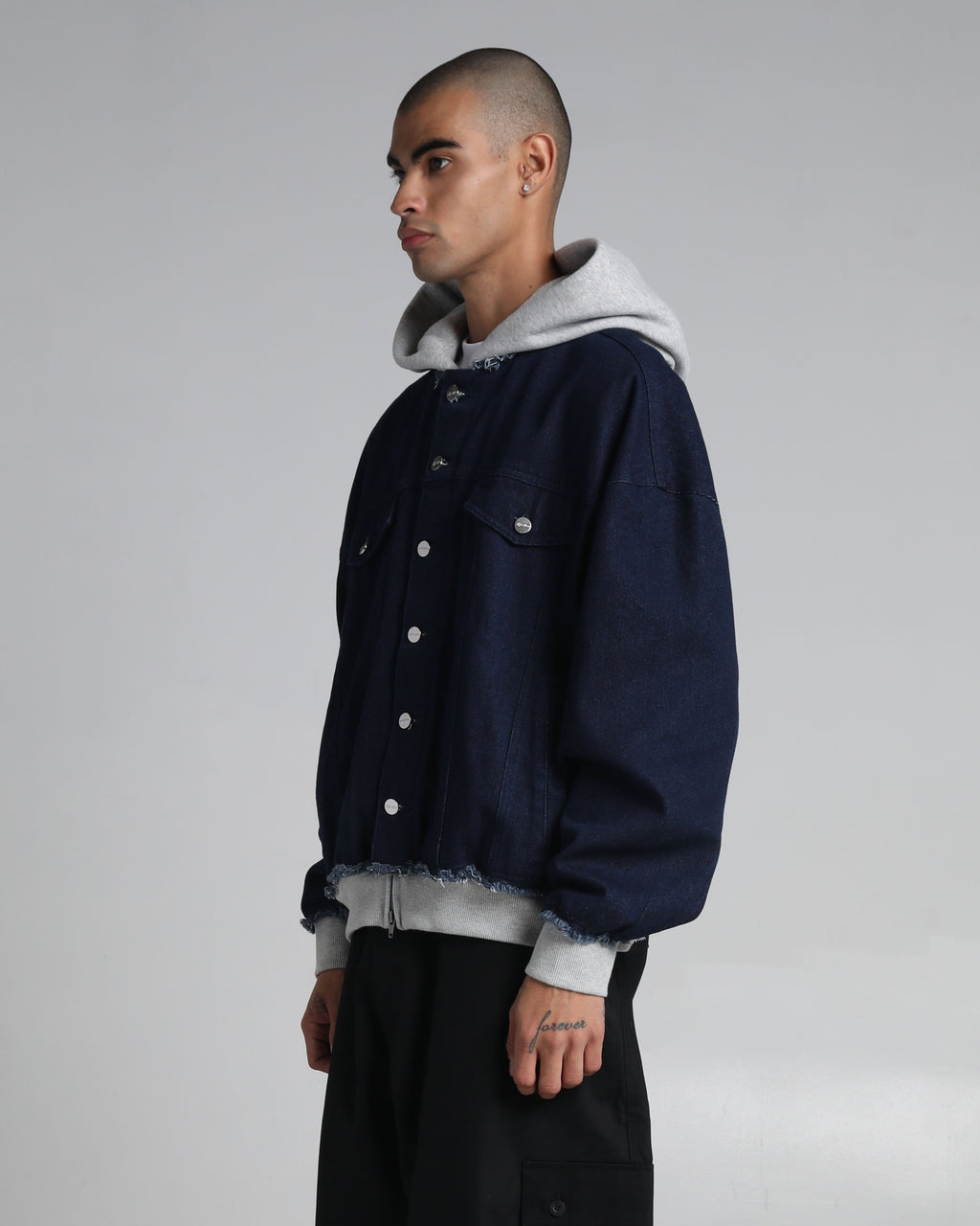 Indigo/Heather Grey
