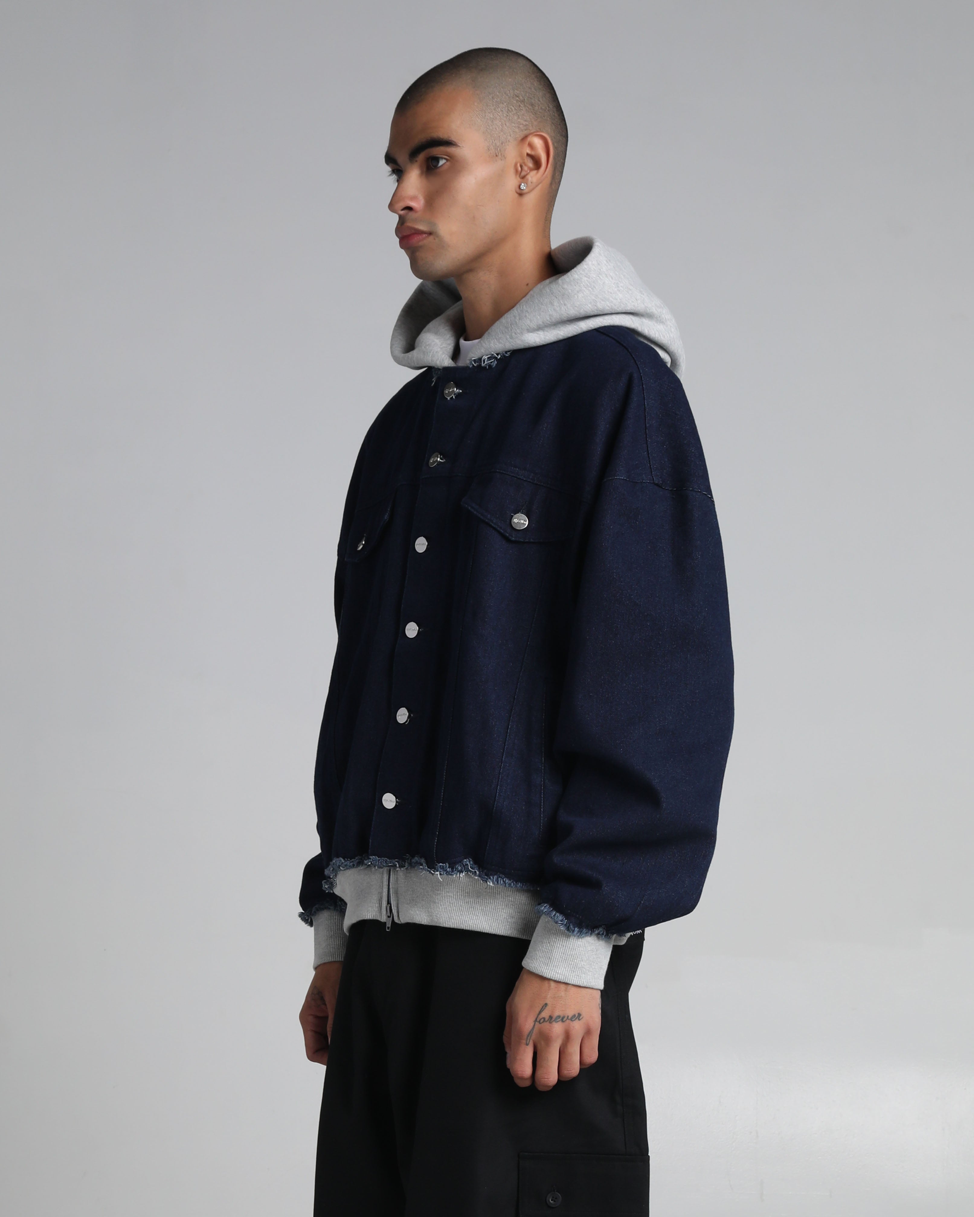 Indigo/Heather Grey