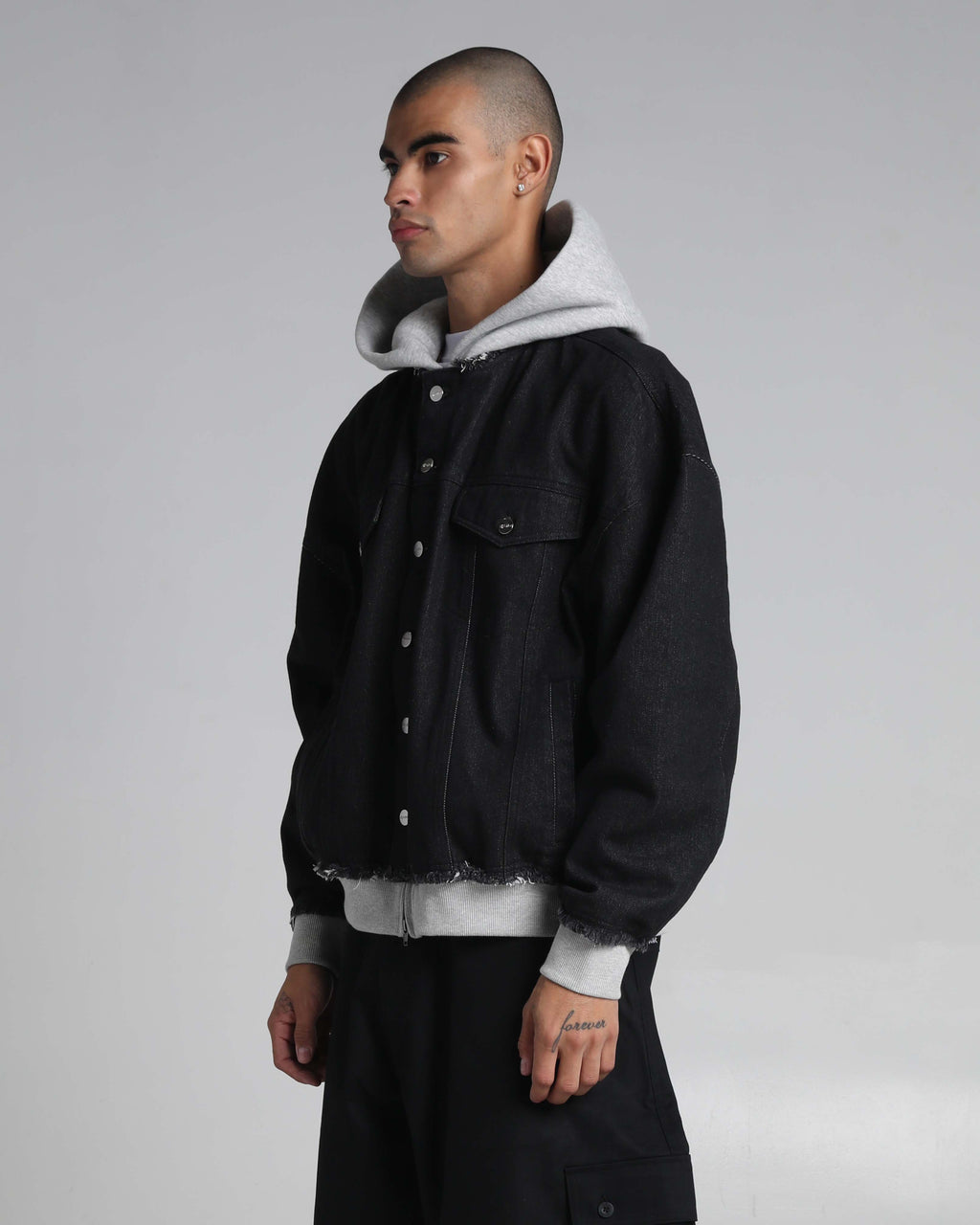 Black/Heather Grey