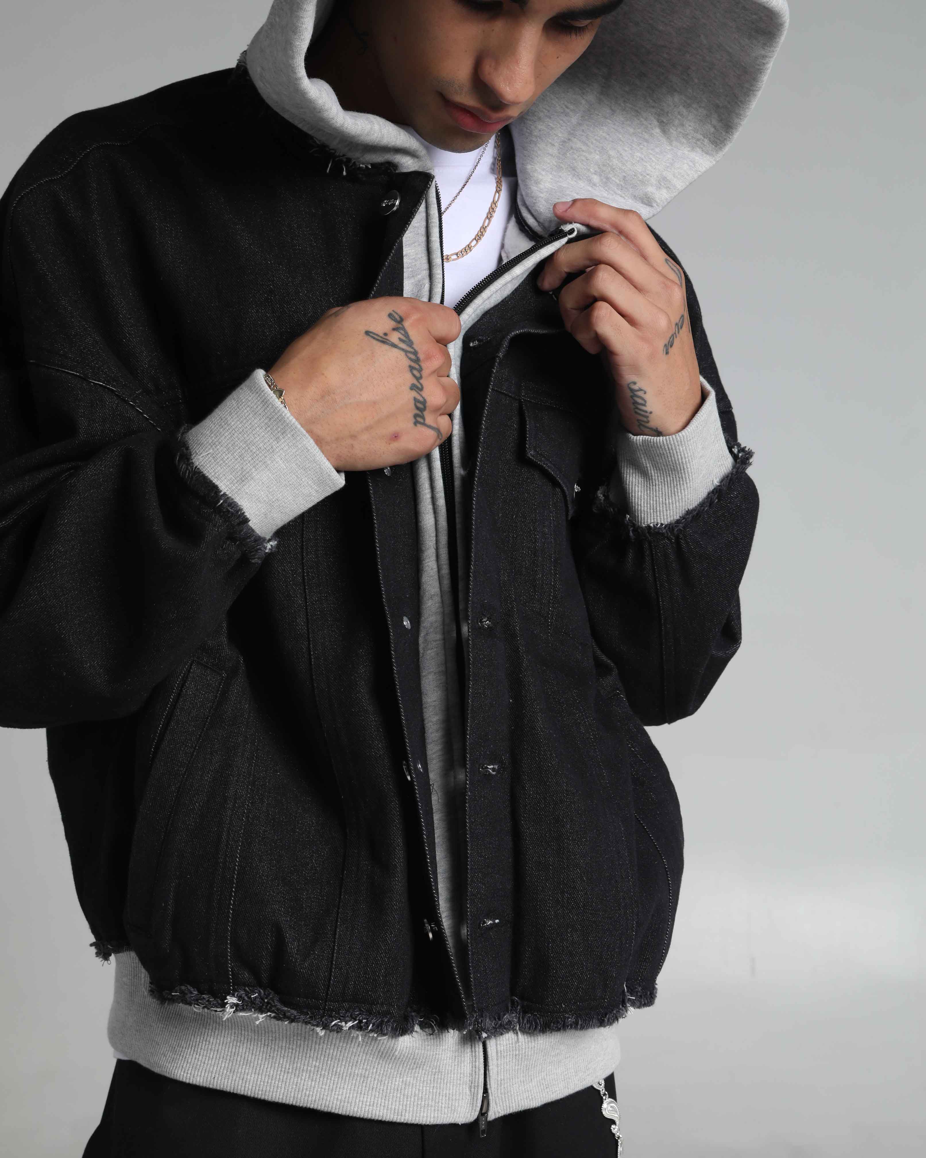 Black/Heather Grey
