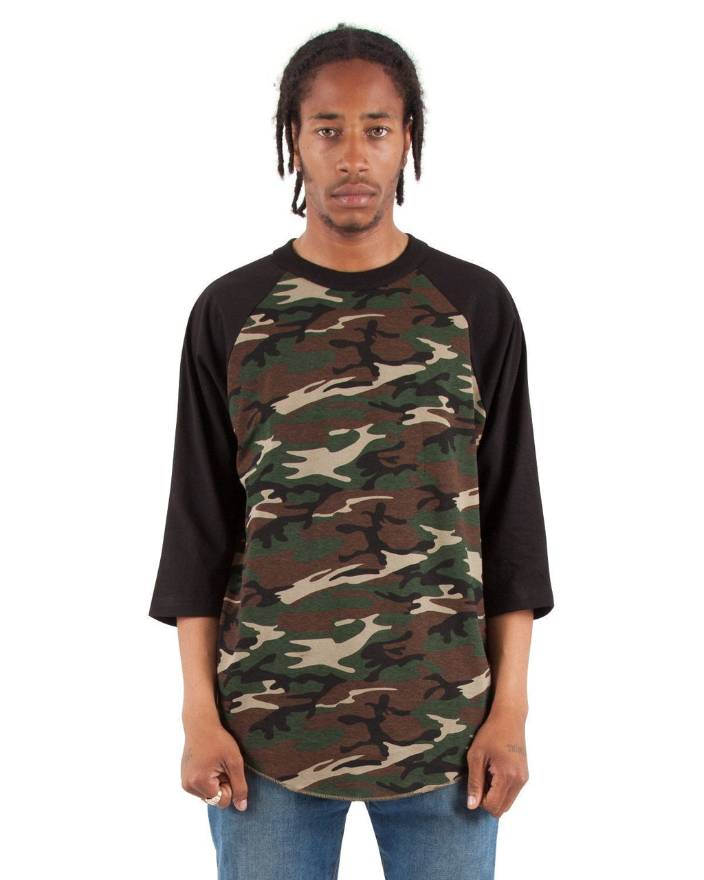 6.0oz Raglan 3/4 sleeve - Standard Sizes