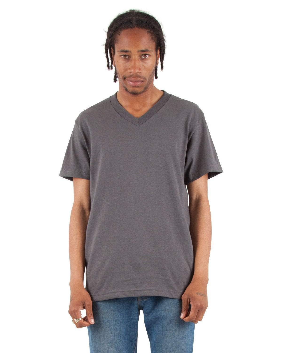 6.2 oz V-Neck - Large Sizes