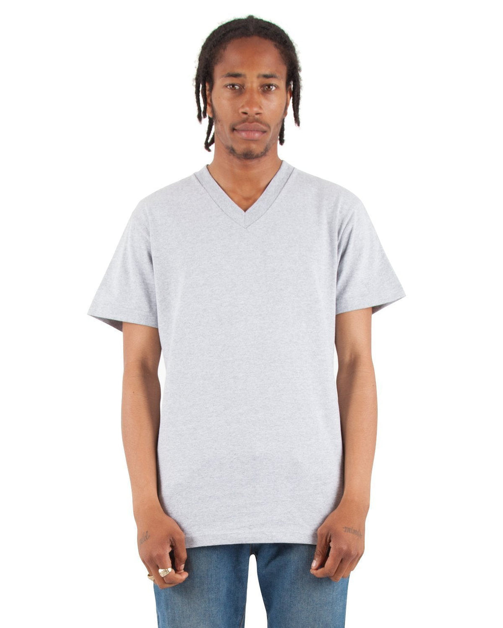 6.2 oz V-Neck - Large Sizes