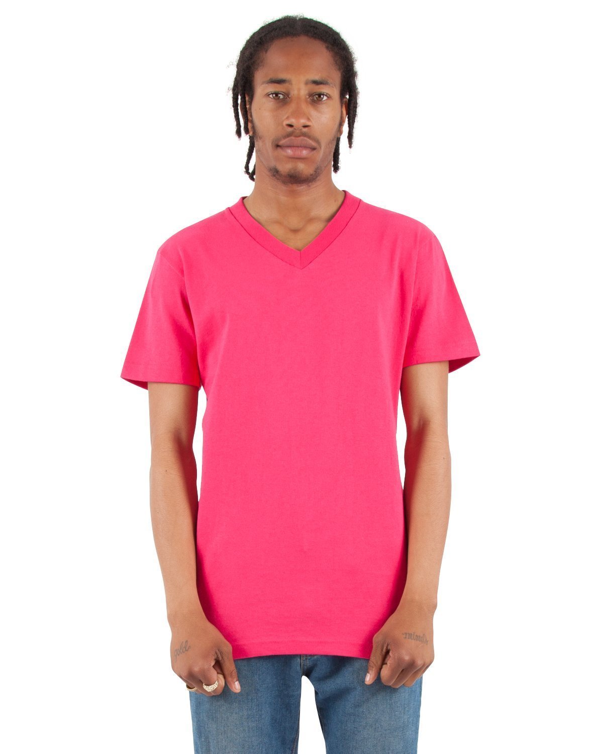 6.2 oz V-Neck - Large Sizes