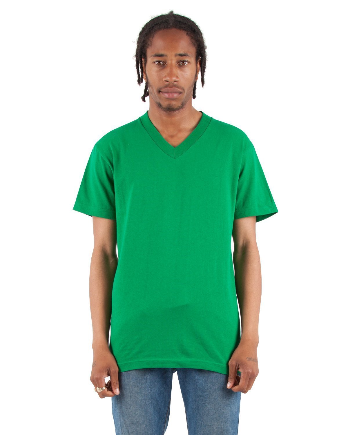 6.2 oz V-Neck - Large Sizes