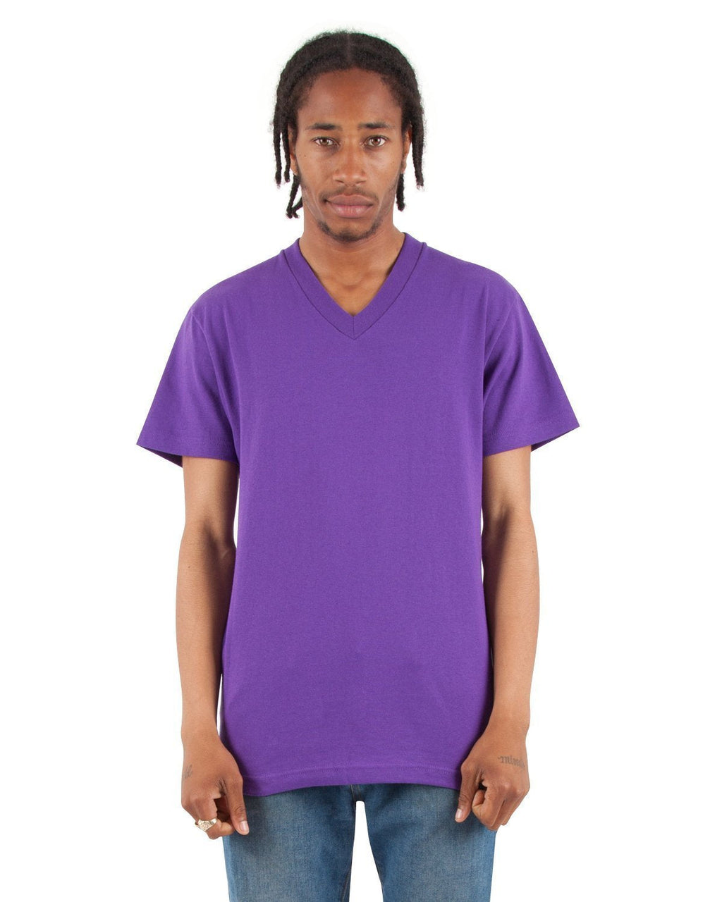 6.2 oz V-Neck - Large Sizes