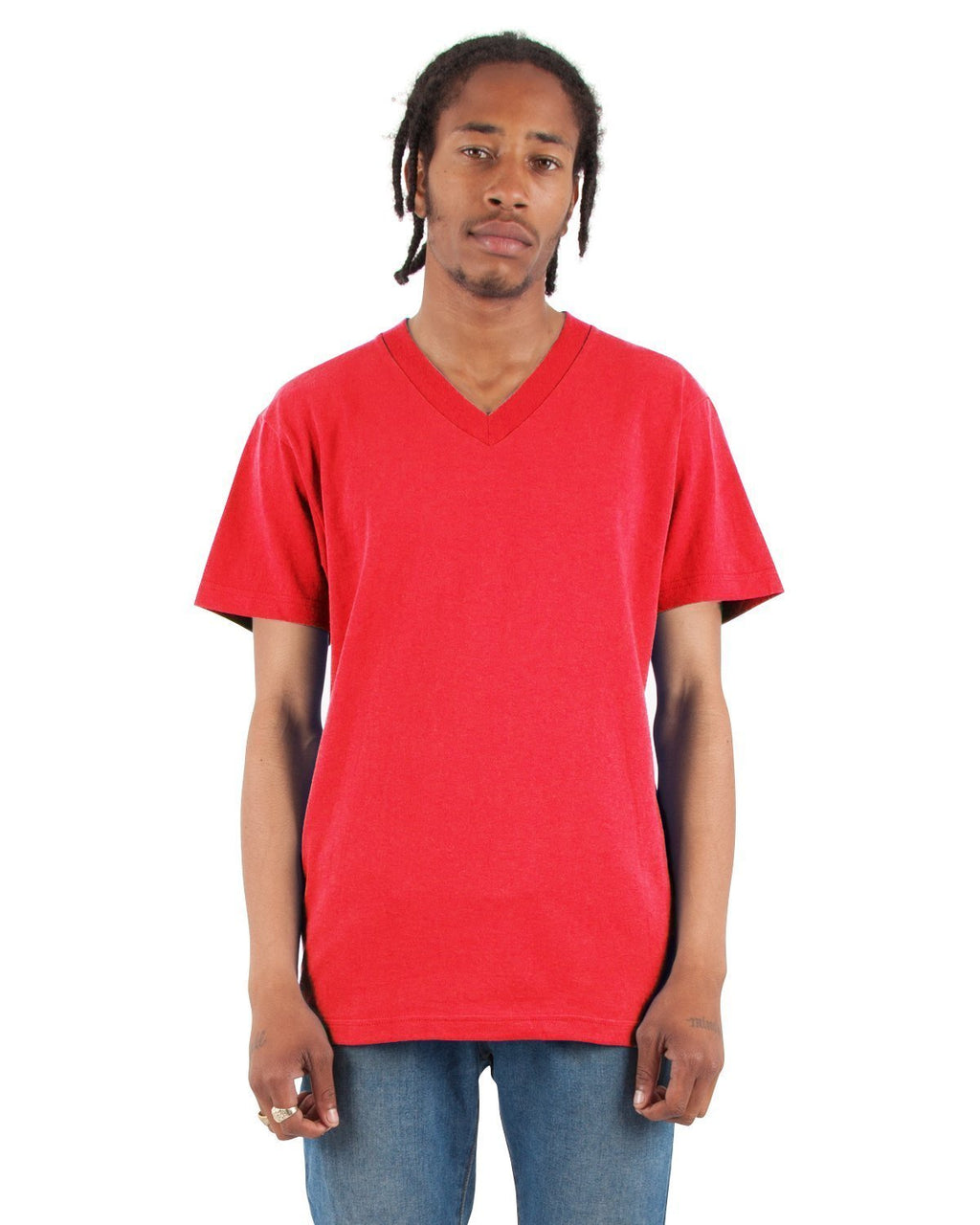6.2 oz V-Neck - Large Sizes