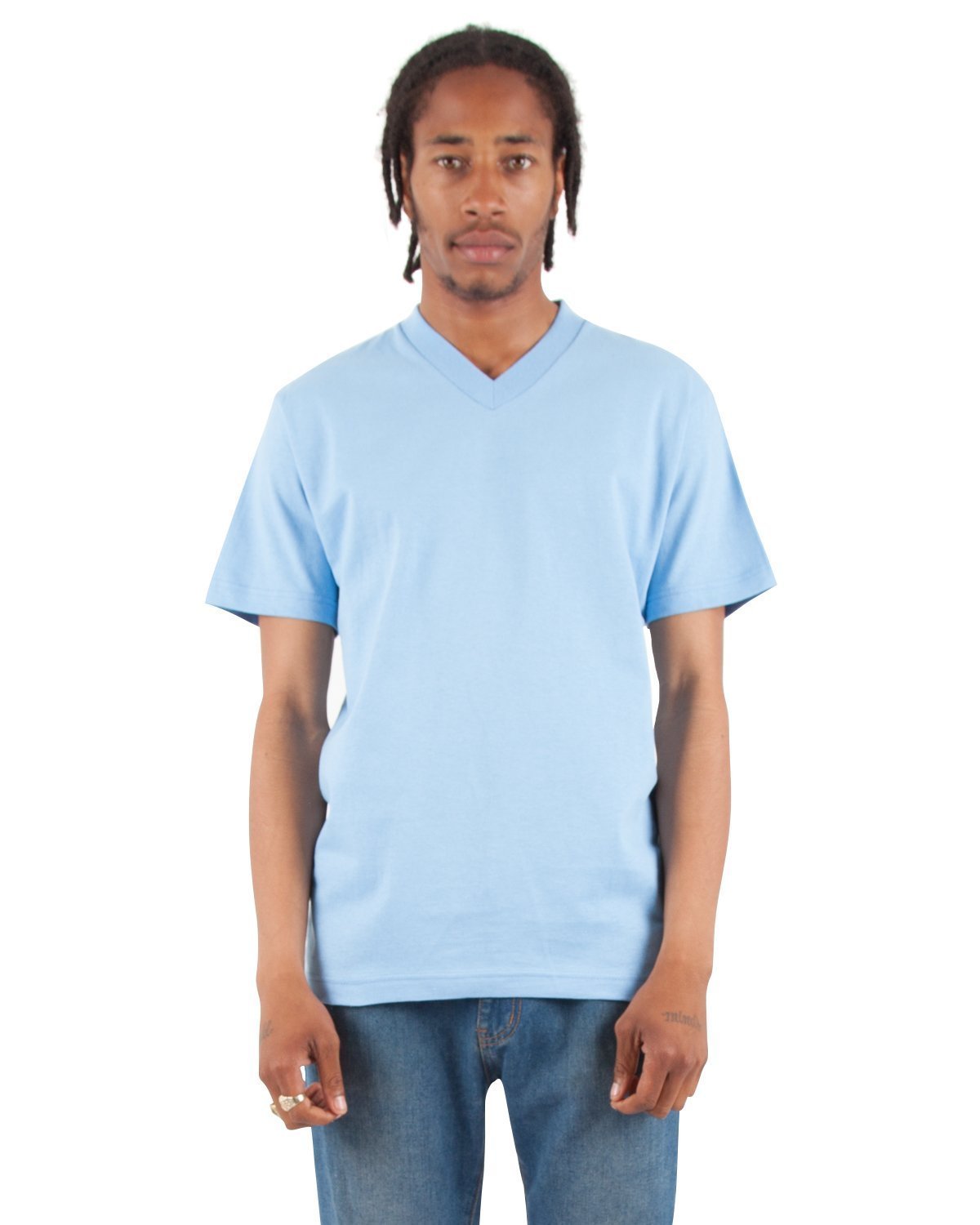 6.2 oz V-Neck - Large Sizes