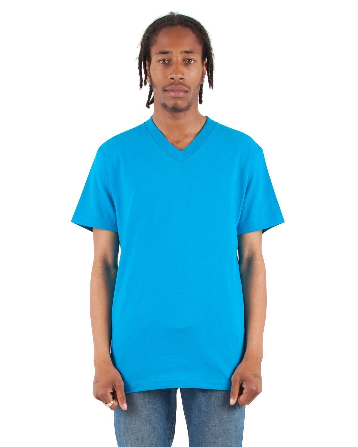 6.2 oz V-Neck - Large Sizes