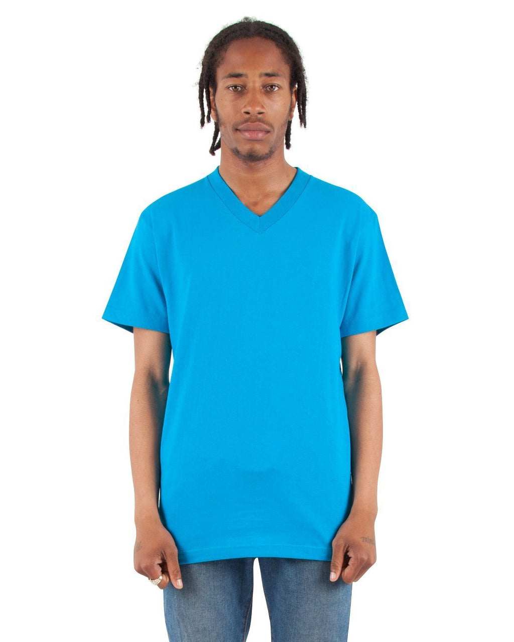 6.2 oz V-Neck - Large Sizes