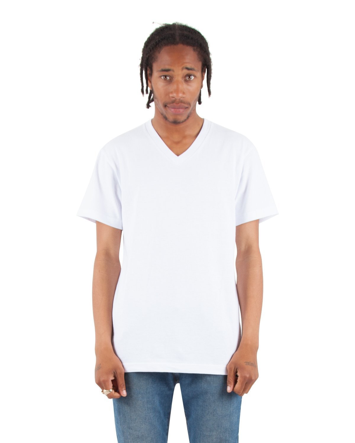 6.2 oz V-Neck - Large Sizes