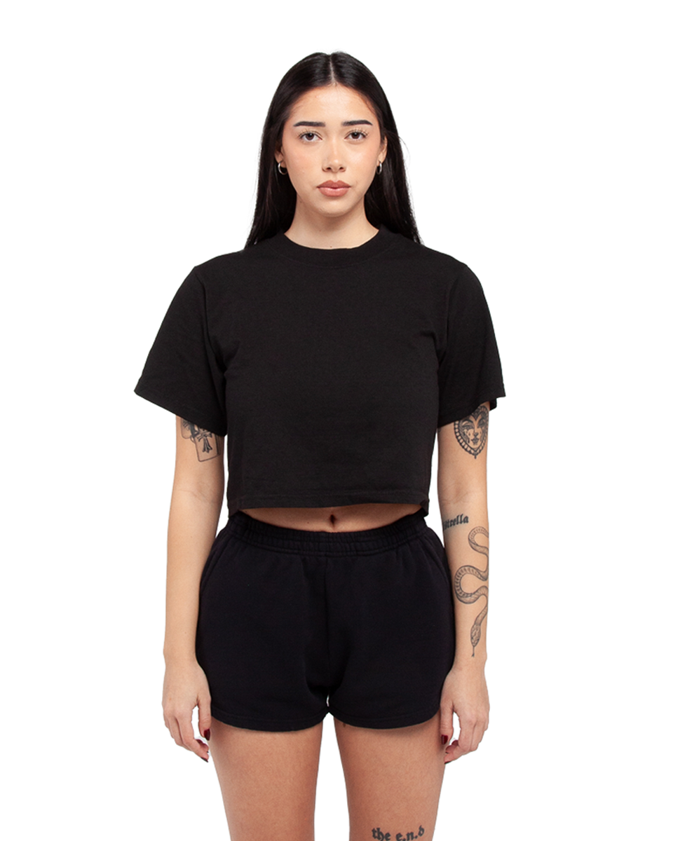 Women Garment Dye Fleece Shorts