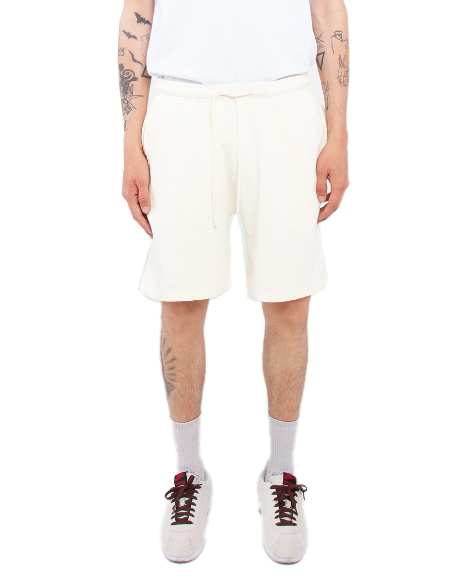 Mens Garment Dye Fleece Shorts