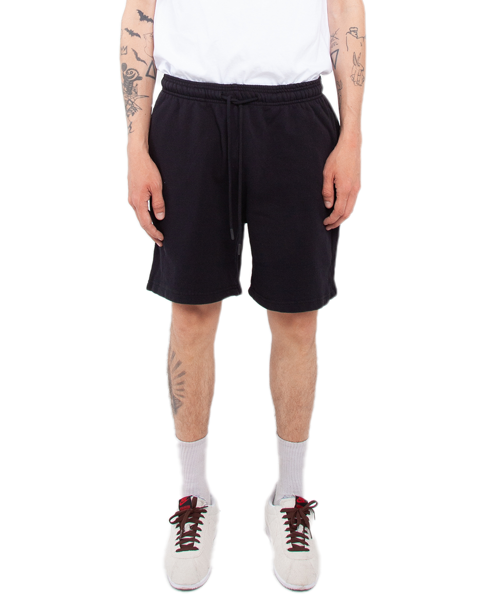 Mens Garment Dye Fleece Shorts