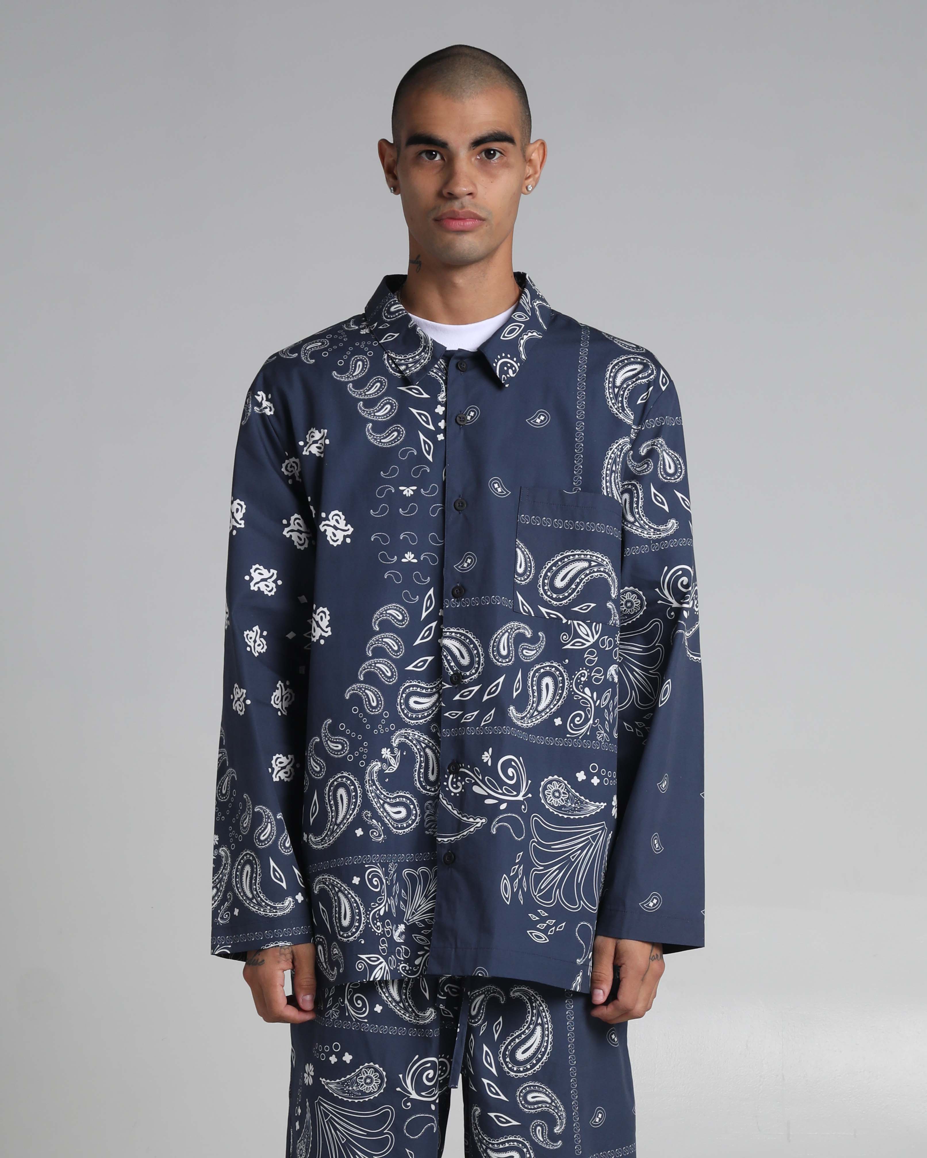 Navy/White