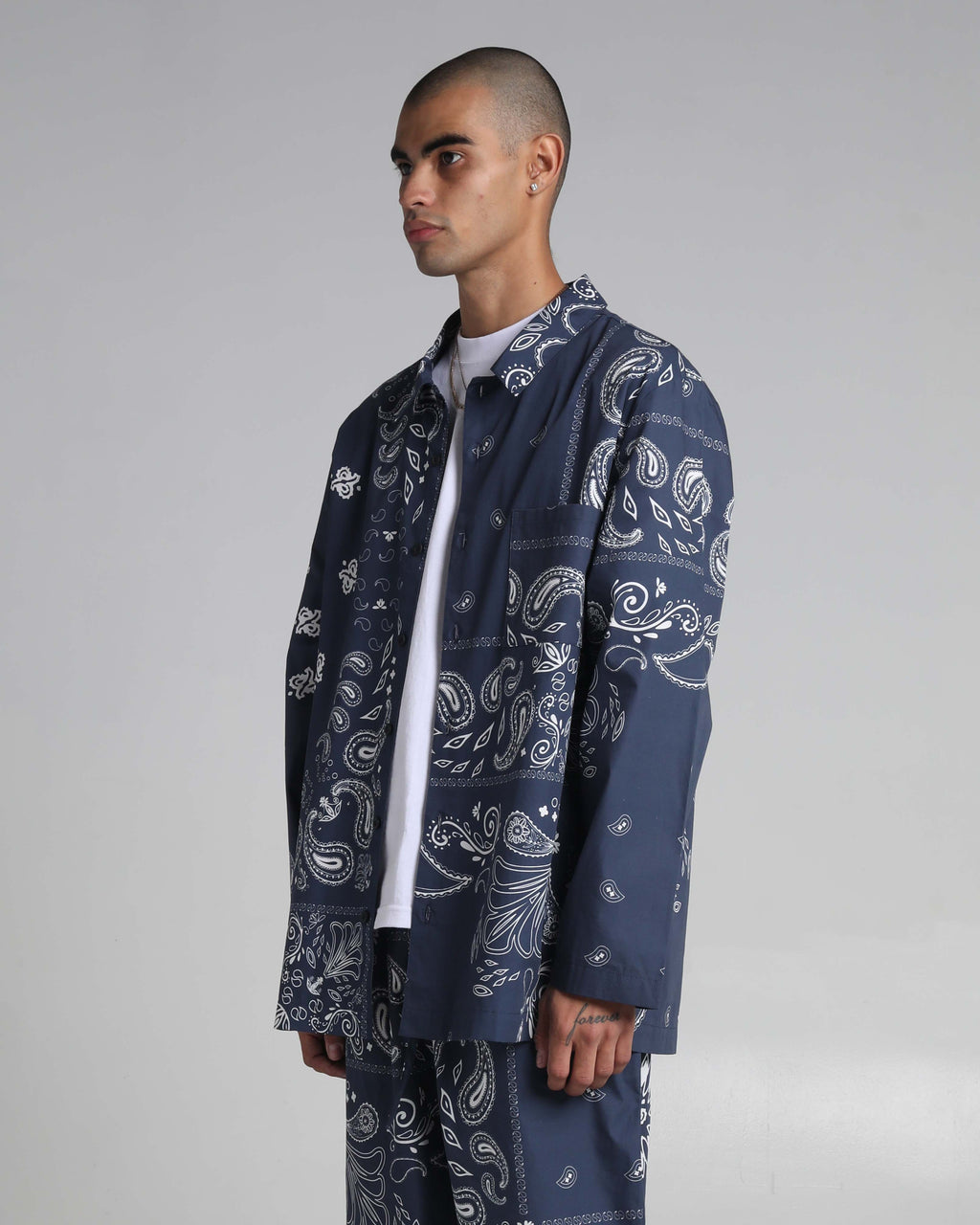 Navy/White