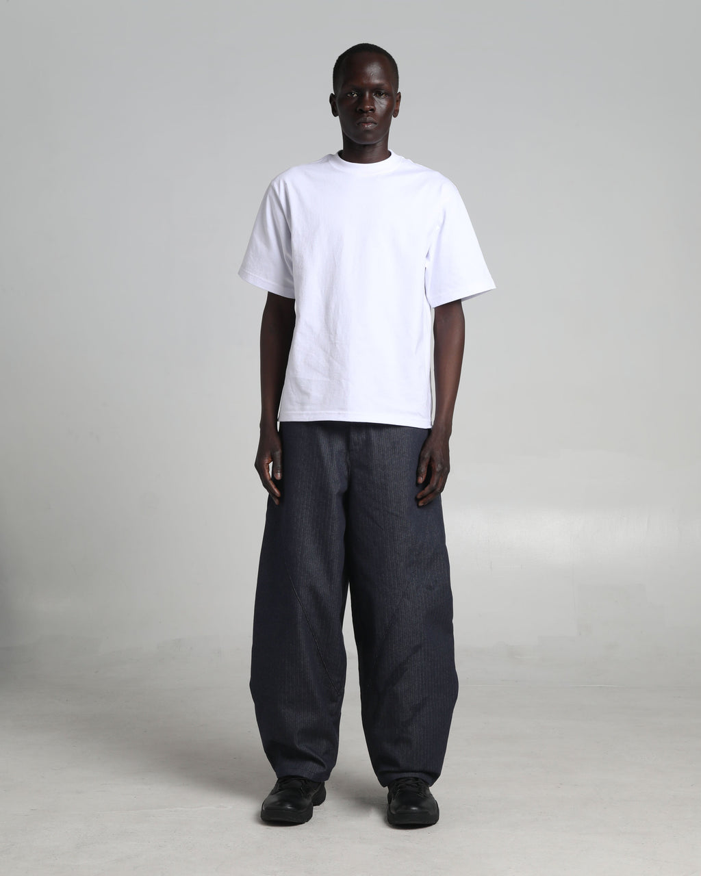 Pinstripe Denim