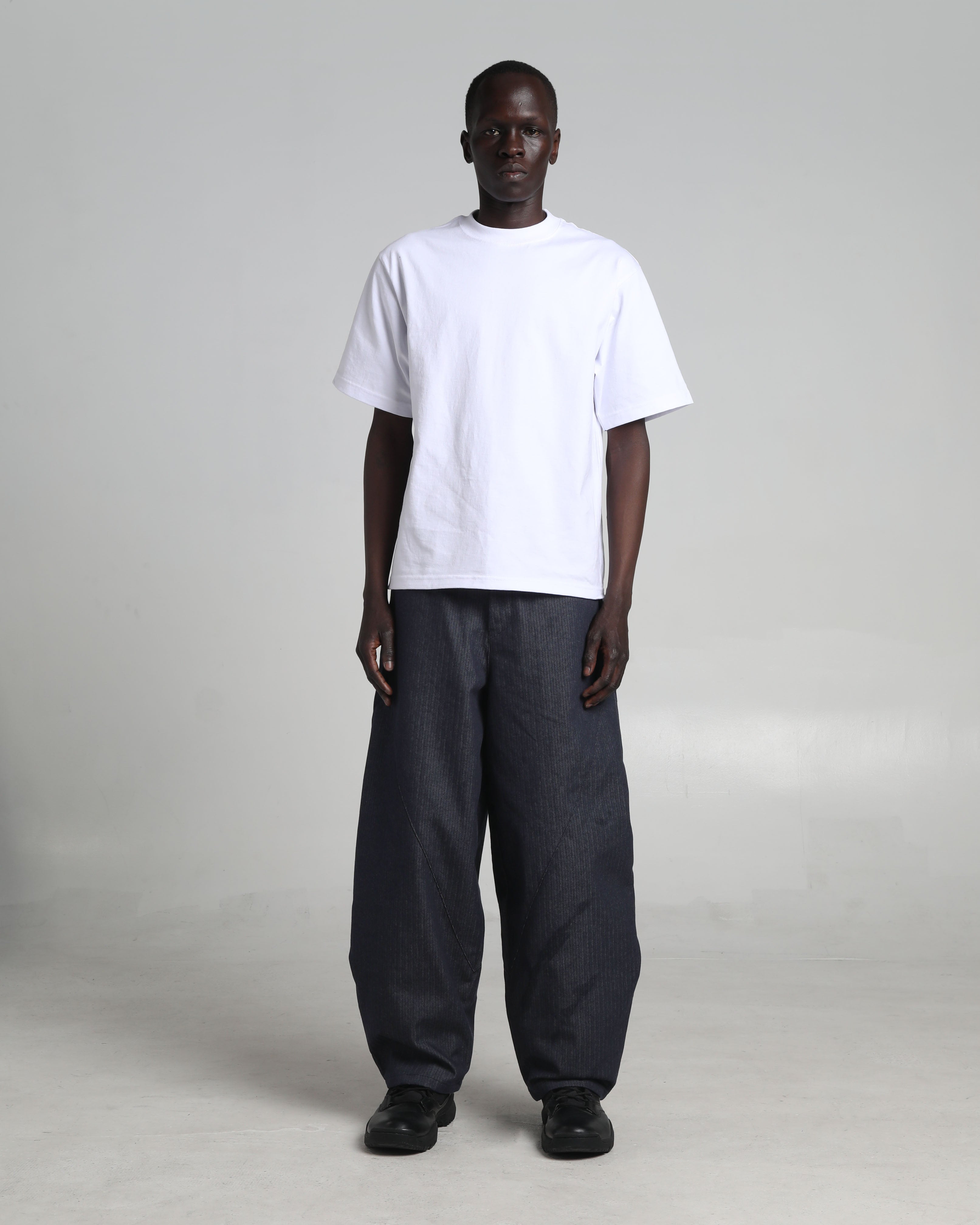 Pinstripe Denim