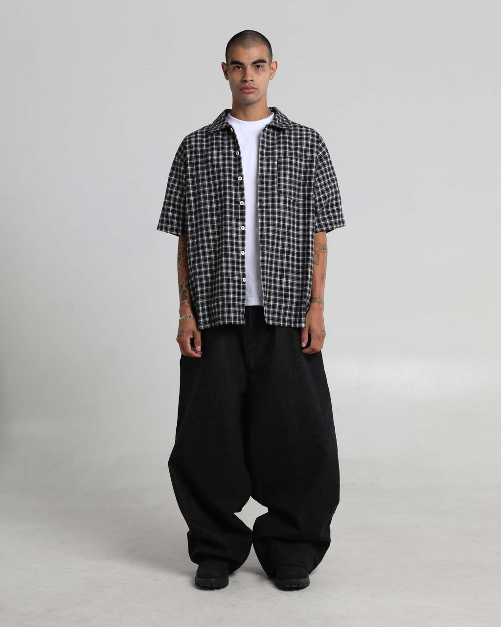 Plaid Short Sleeve