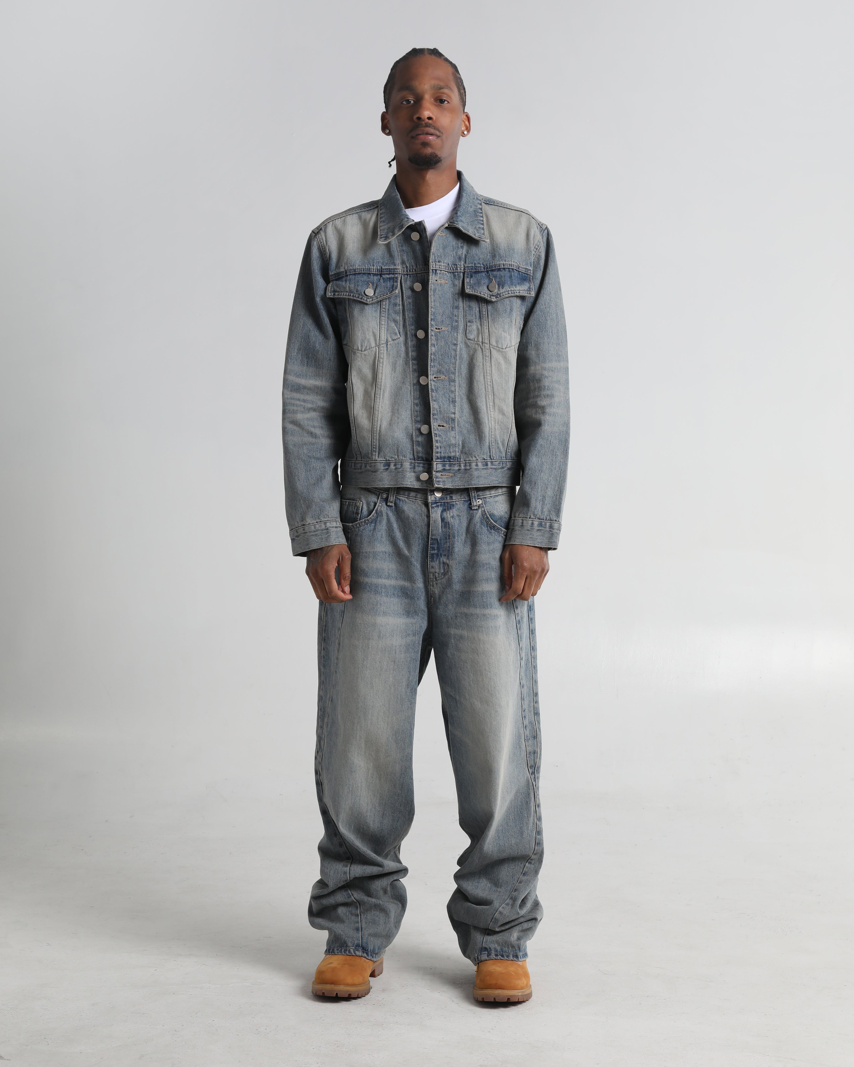 Twisted Denim Jacket