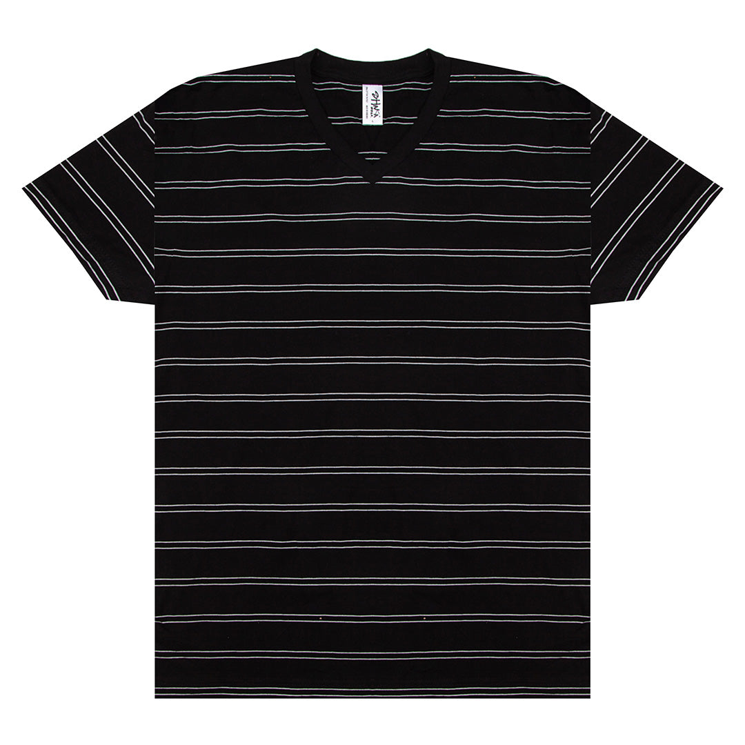Striped V-Neck