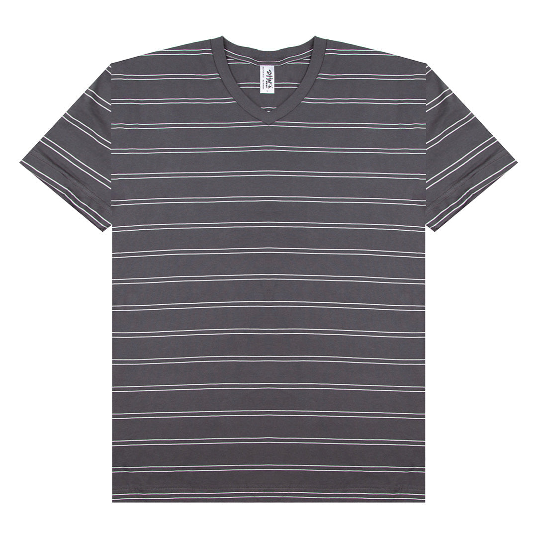 Striped V-Neck