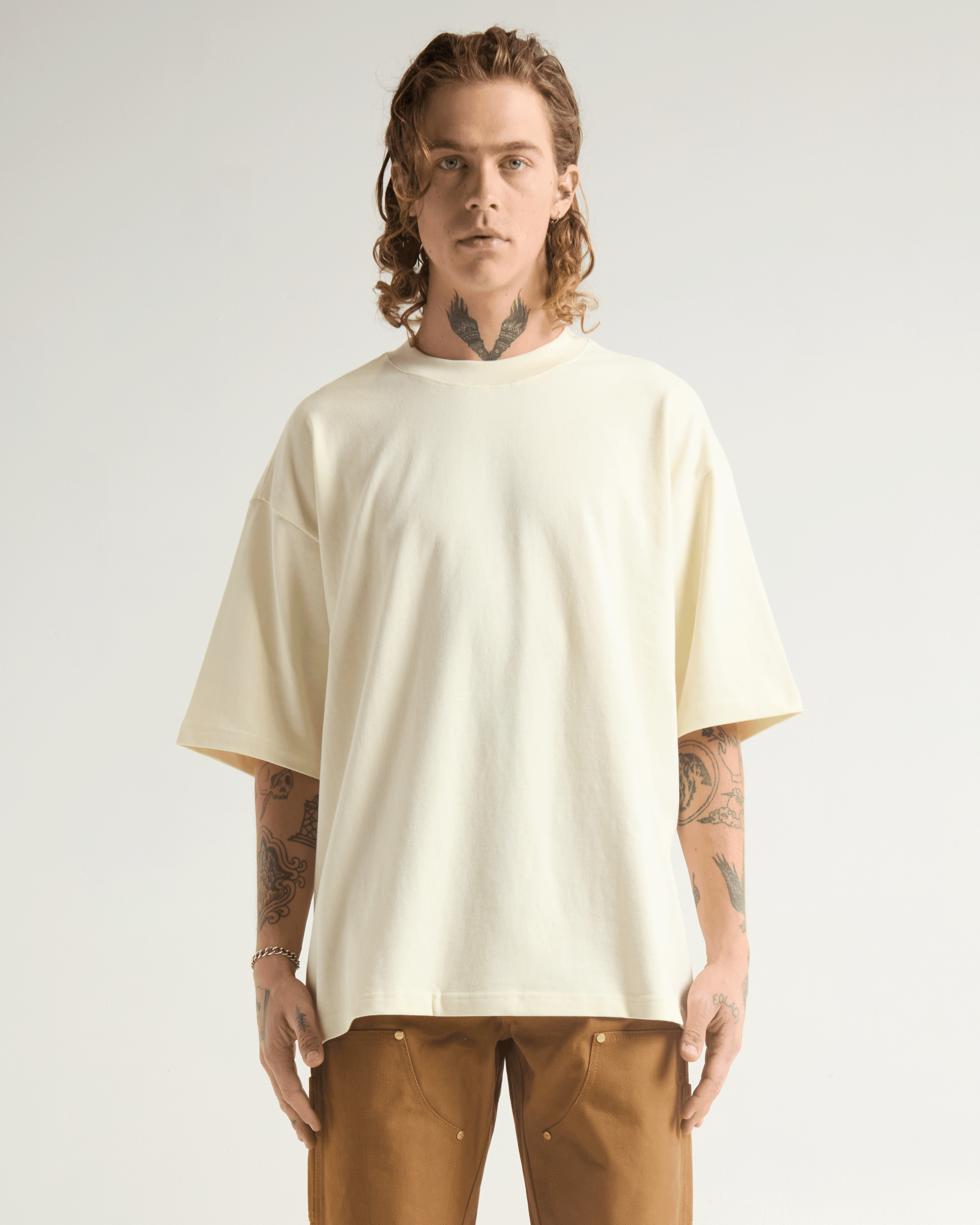 9.0oz Garment Dye Designer Tee